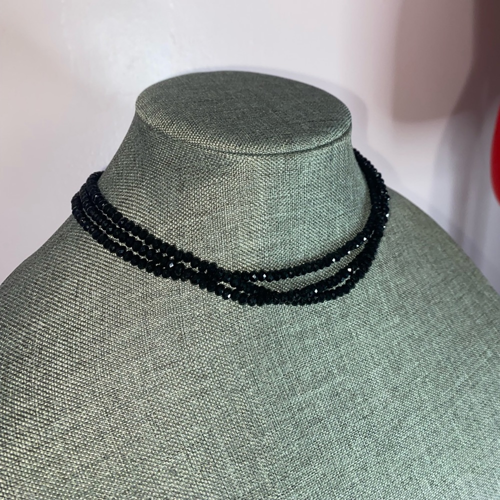 3 in 1 Bead Choker Necklace